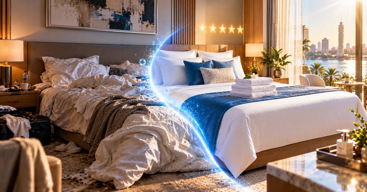 How to Build a 5-Star Cleaning System for Your Airbnb Properties in Egypt